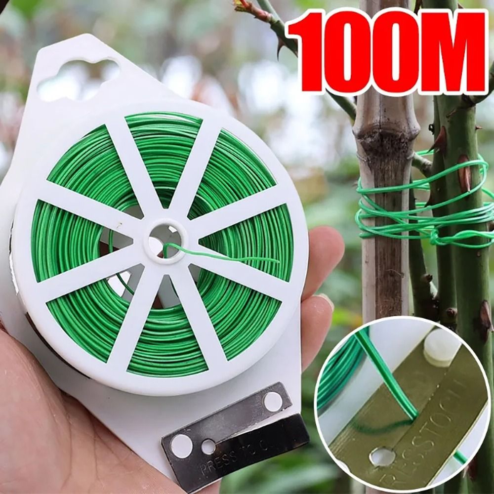 Garden Wire Twist Tie - 1Pcs Iron Wire Cable Ties Plant