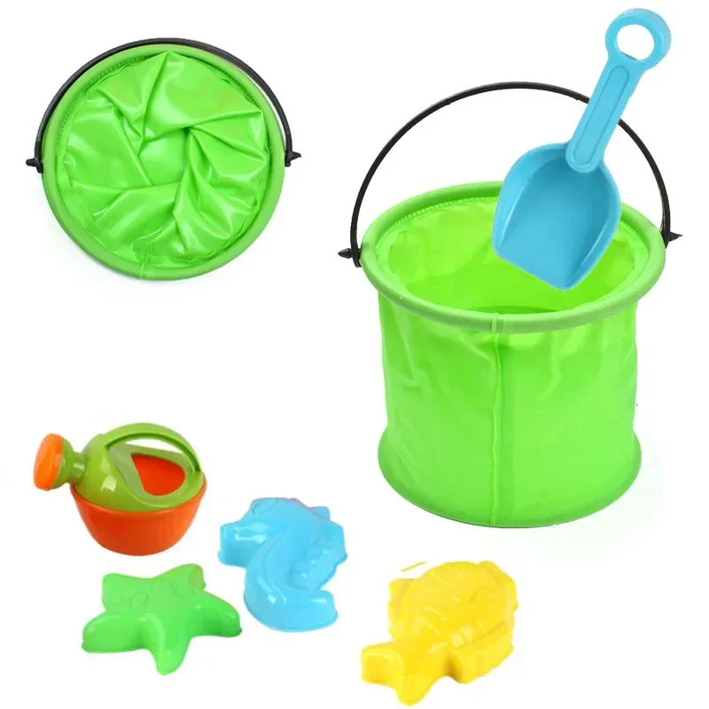 Beach Sand Bucket Toy  Collaps - Gardening Tools For Kids ulasan dan harga