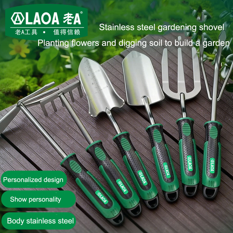 LAOA Stainless Steel Gardening - Gardening Tools On Sale ulasan dan harga