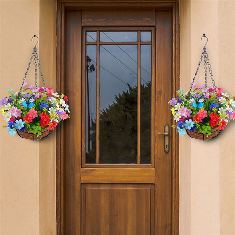 MALL Artificial Hanging Flower - Gardening Tools Yellow ulasan dan harga