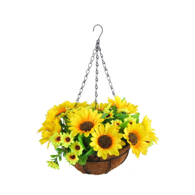 MALL Artificial Hanging Flower - Gardening Tools Yellow ulasan dan harga