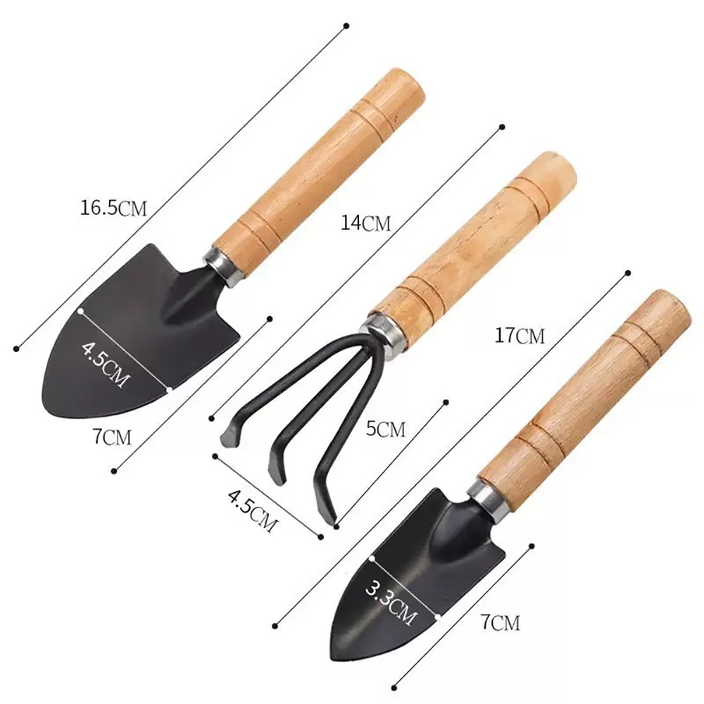 3Pcs/Set Mini Garden Tool Set  - Gardening Tools On Sale ulasan dan harga