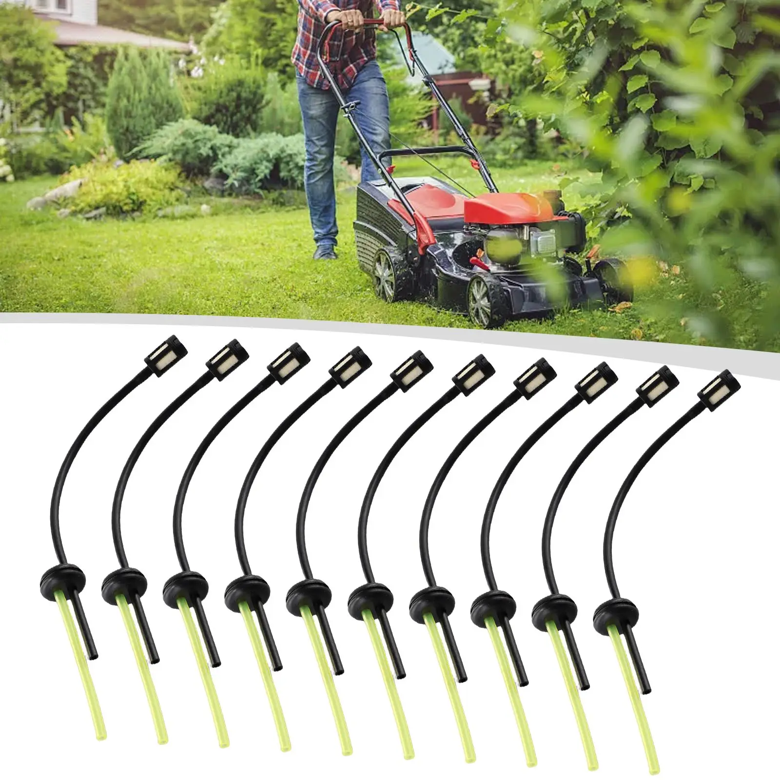 10PCS Fuel Hose Pipe with Fuel - Gardening Tools Yellow ulasan dan harga