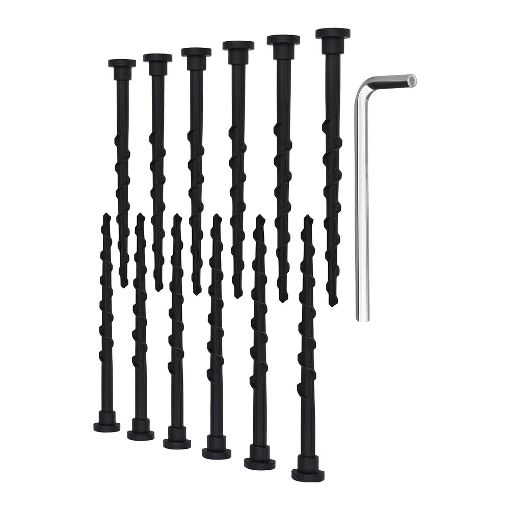 12 Pack Ground Screws 14Cm Hex - Gardening Tools Toolstation ulasan dan harga