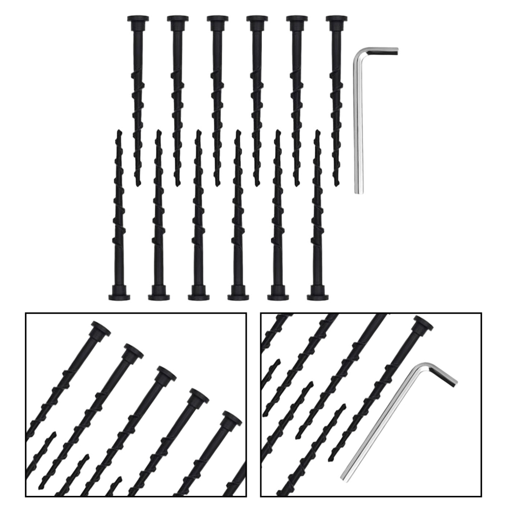 12 Pack Ground Screws 14Cm Hex - Gardening Tools Toolstation ulasan dan harga