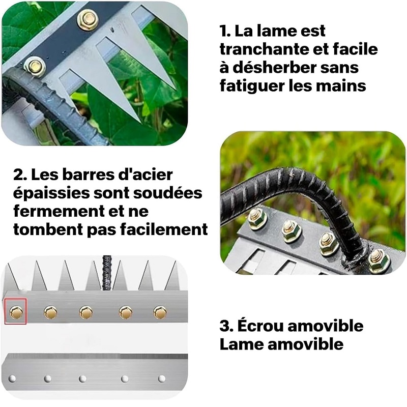 5/6/7/8 Teeth 1PCS Carbon Stee - Gardening Tools On Sale ulasan dan harga