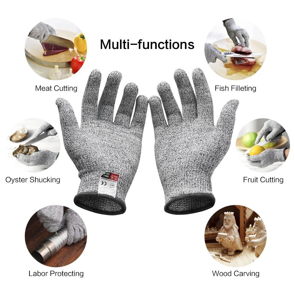 HPPE Level 5 Anti-Cut Gloves K - Garden Gloves Thorn Proof ulasan dan harga