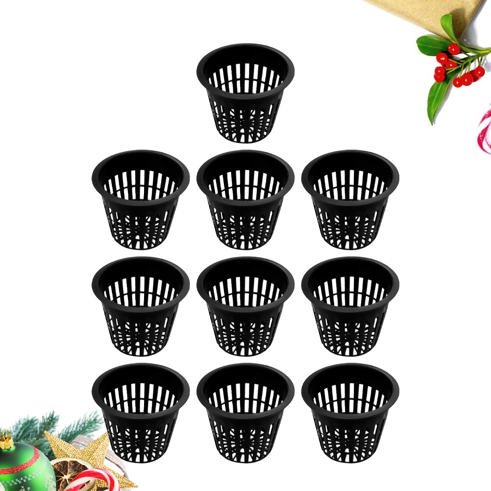 10Pcs PP Mesh Planting Baskets - Gardening Tools For Home ulasan dan harga