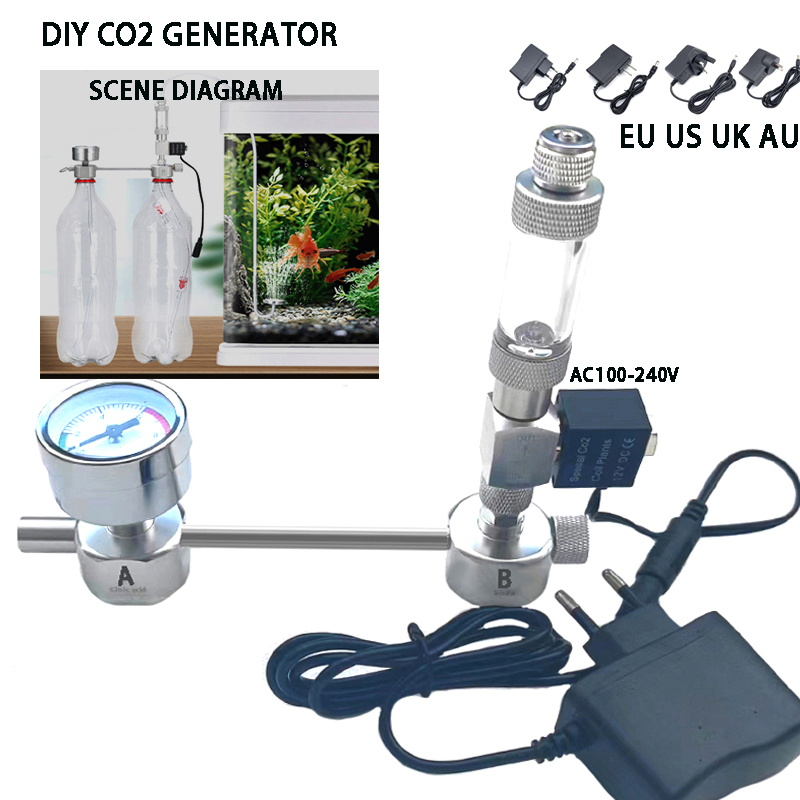 Aquarium DIY CO2 Generator Sys - Aquaponics Fish Tank ulasan dan harga