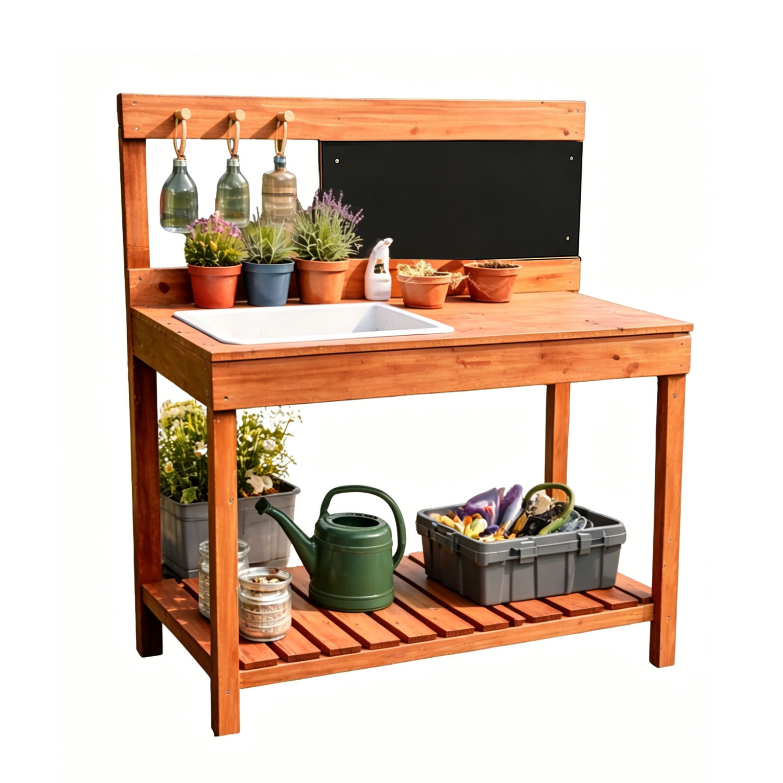 Wooden Potting Benches For Chi - Gardening Tools For Kids ulasan dan harga