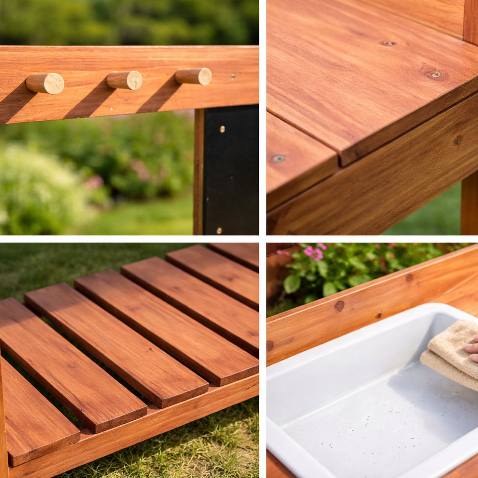 Wooden Potting Benches For Chi - Gardening Tools For Kids ulasan dan harga