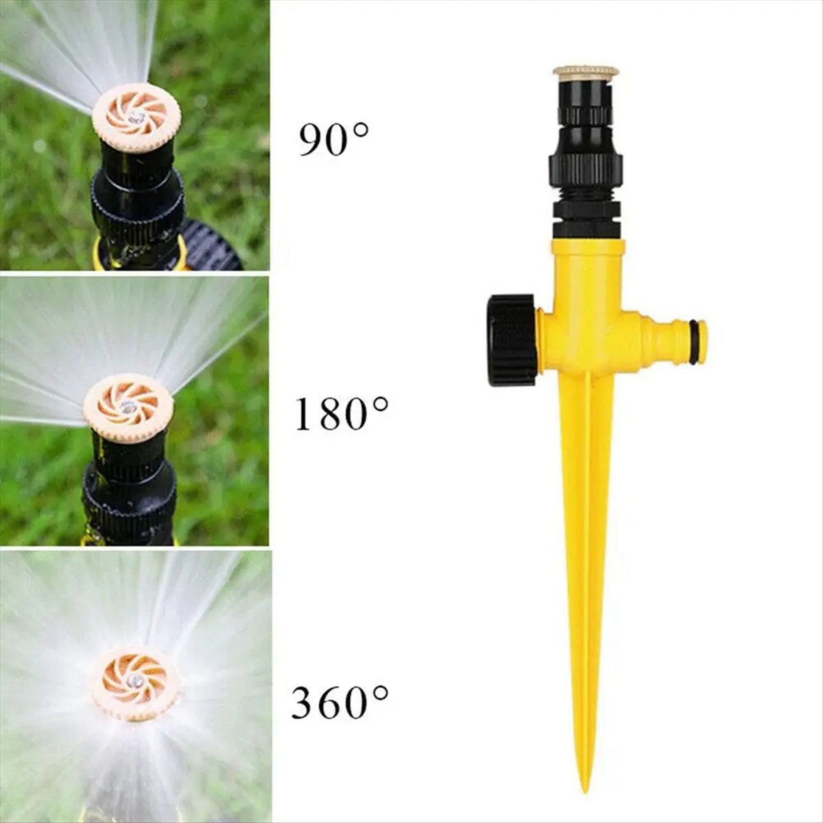 AT16 Garden Sprinkler 360° Rot - Gardening Tools Yellow ulasan dan harga