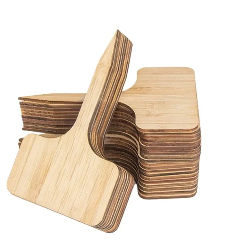 Garden Tags T-Type Bamboo Plan - Plant Label Tags ulasan dan harga