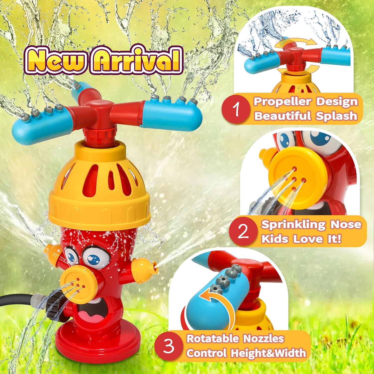 Hydrant Sprinkle Water Spray T - Gardening Tools For Kids ulasan dan harga