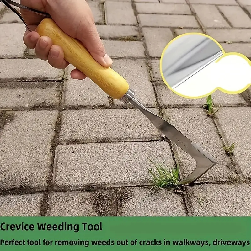 1pc 13.5inch L-shaped Stainles - Gardening Tools On Sale ulasan dan harga