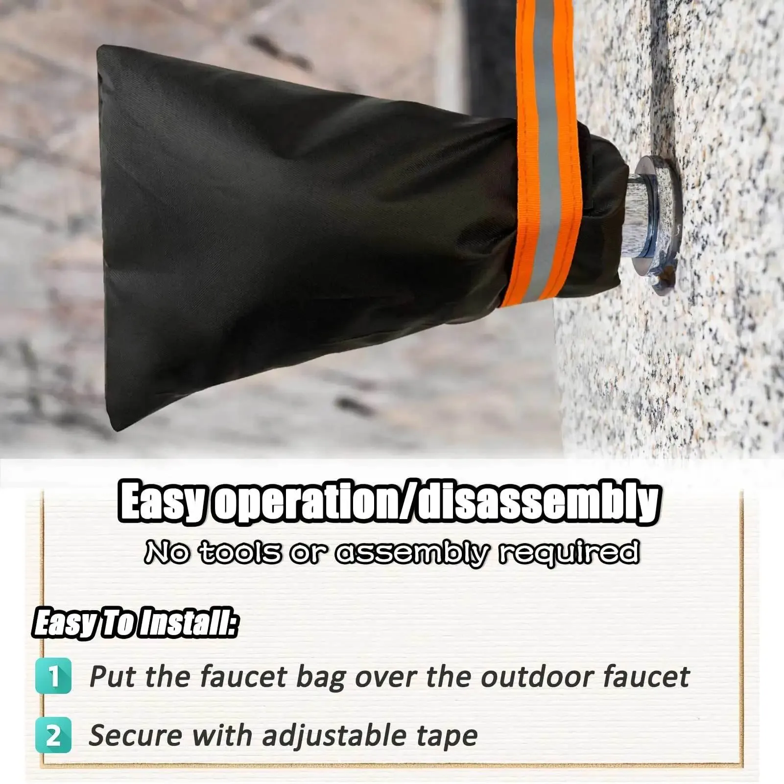 Antifreeze Large Faucet Cover  - Gardening Tools Essential ulasan dan harga