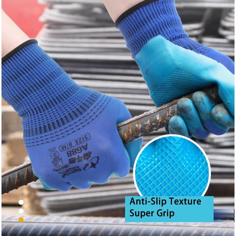 1/Pair Waterproof Rubber Coate - Garden Gloves Thorn Proof ulasan dan harga