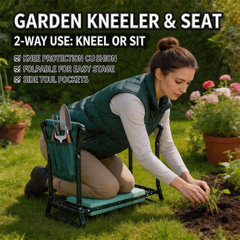 Garden Kneeler Folding Garden  - Garden Kneeling Pad ulasan dan harga