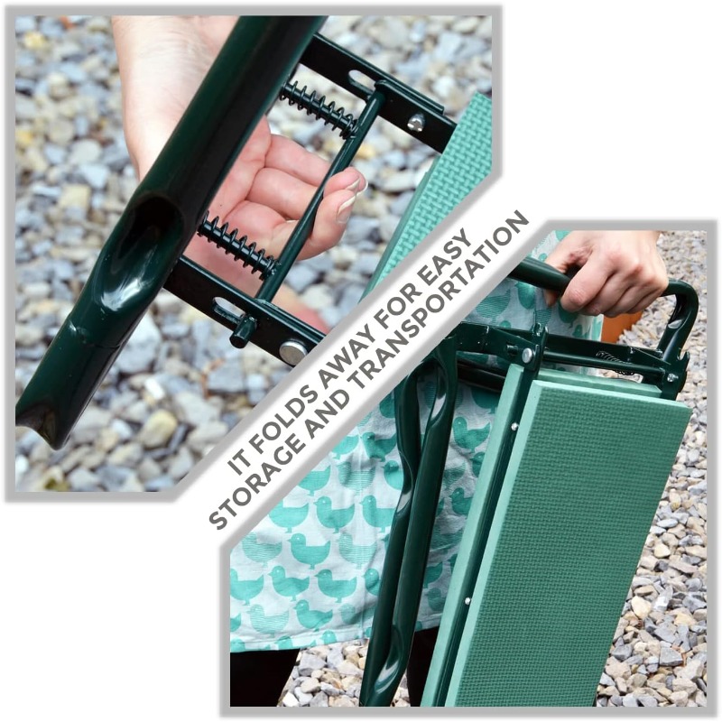 Garden Kneeler Folding Garden  - Garden Kneeling Pad ulasan dan harga