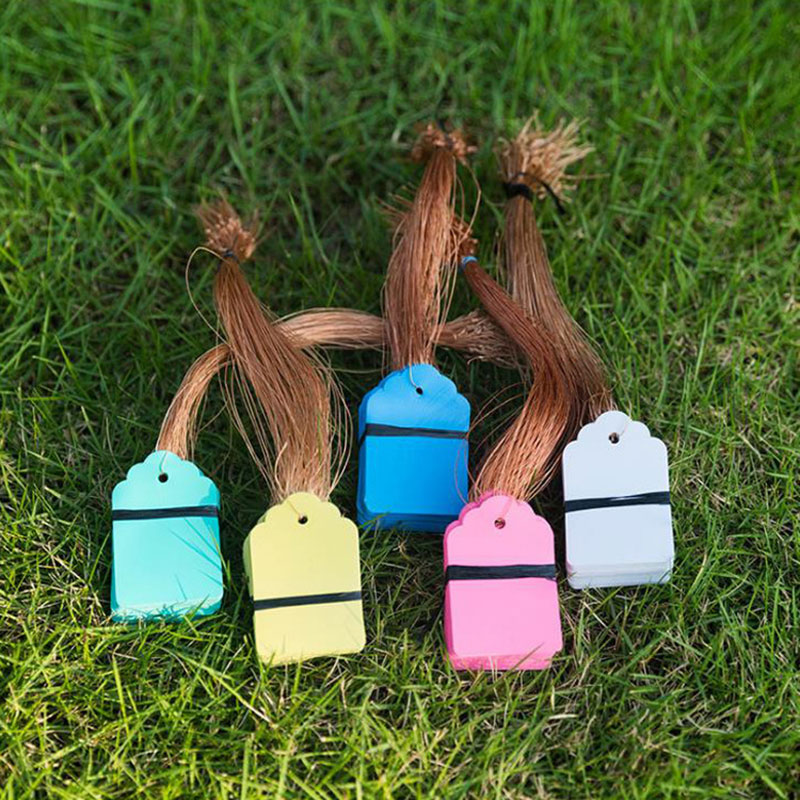 100pcs Plant Labels With Rope  - Gardening Tools Labeled ulasan dan harga