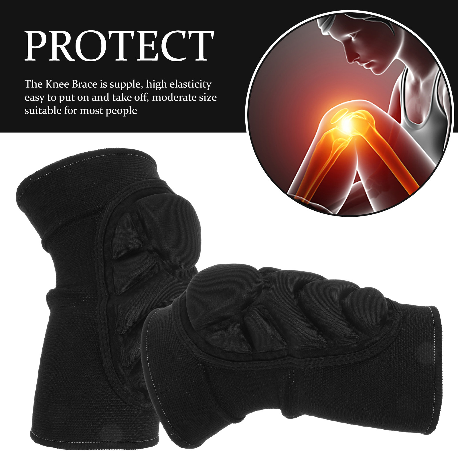 1Pair Safety Knee Pads Gentle  - Garden Kneeling Pad ulasan dan harga