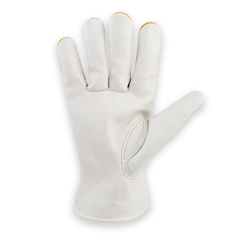 Leather Safety Work Gloves Gar - Garden Gloves Thorn Proof ulasan dan harga