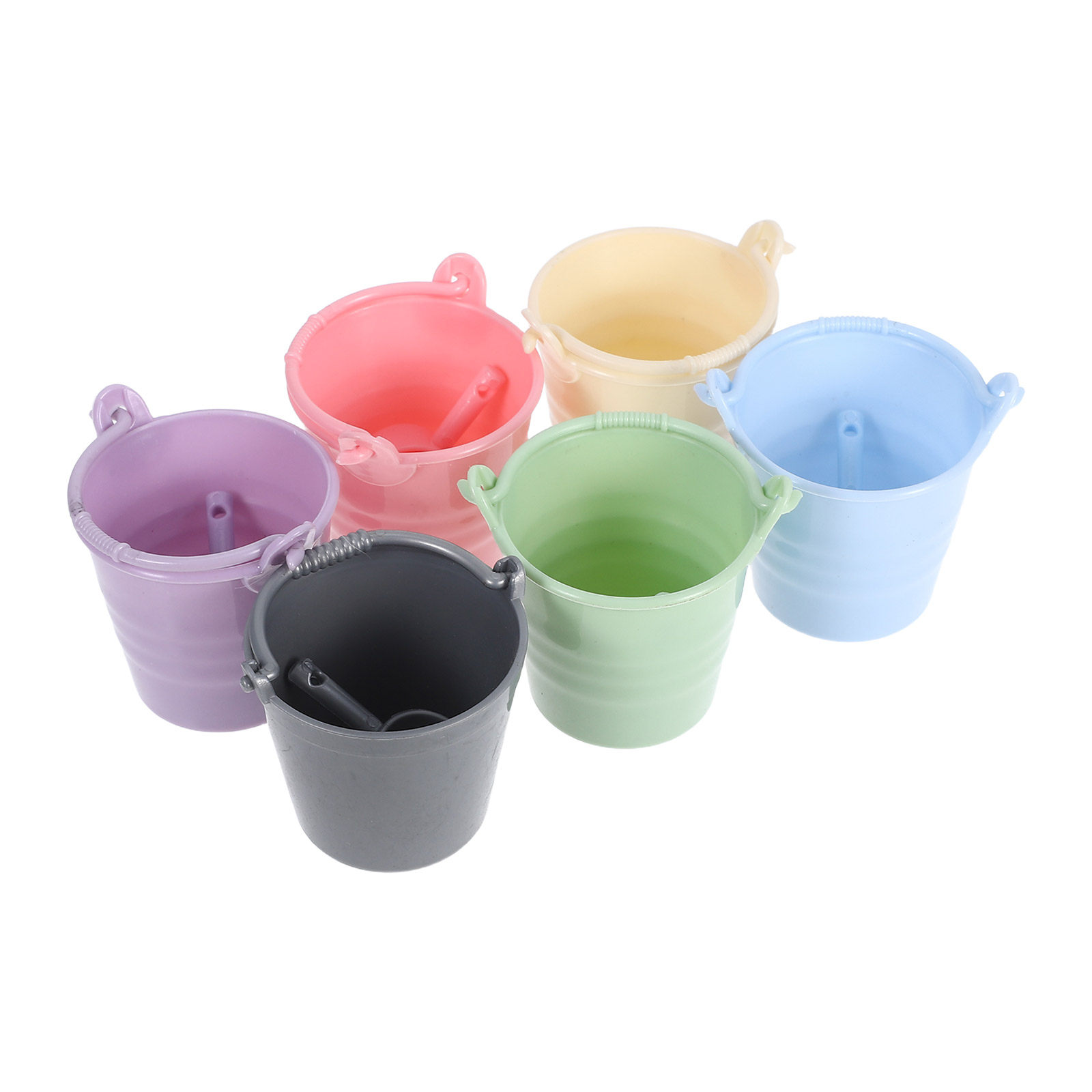 6Sets Miniature Buckets with L - Gardening Tools For Kids ulasan dan harga