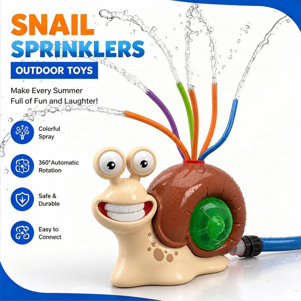 Water Spray Outdoor Toy Snail  - Gardening Tools For Kids ulasan dan harga